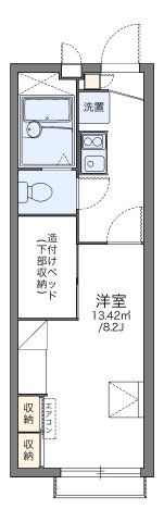 レオパレスエスポワールさくらの間取り画像