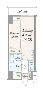 GRAN PASEO亀戸の間取り画像