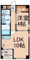 パークアベニュー東山の間取り画像