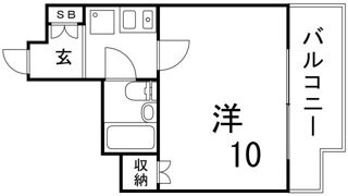 ヌーベルフルーブの間取り画像