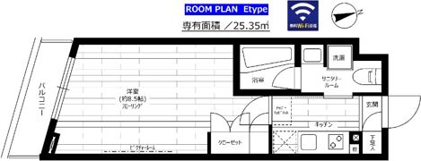 ステージグランデ用賀アジールコートの間取り画像