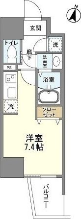 HORIZONUMEDANORTHの間取り画像