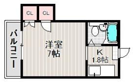ケンズ都島の間取り画像