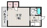 ケンズ都島の間取り画像