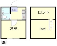レジデンス西柴の間取り画像