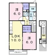Y’sコート四番館の間取り画像