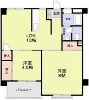 若杉ビルの間取り画像