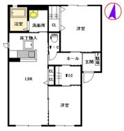 メゾンソレイユ I番館の間取り画像