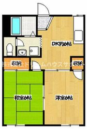 サンヒルズ辰巳の間取り画像