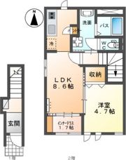 スリジエ Aの間取り画像
