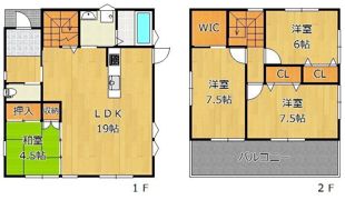 クルーズ正津町の間取り画像