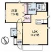 Marrone A棟の間取り画像
