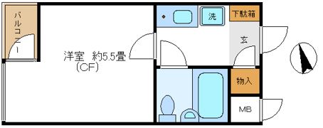 日興パレス西荻窪PARTⅡの間取り画像