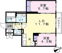 センチュリー信濃の間取り画像