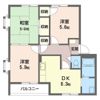 オークスAの間取り画像