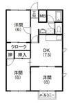 メゾンドふみIIの間取り画像