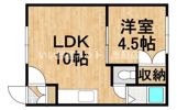 ハイツトロントの間取り画像