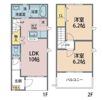 グリーンヒルズAの間取り画像