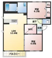 レジェンド Ⅱ棟の間取り画像