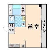 SIハイツ岩屋Ⅱの間取り画像