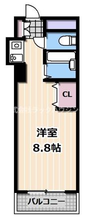 ロックブリッジハイツの間取り画像