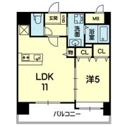 シャローム上熊本の間取り画像