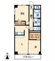 深可ヒュッテの間取り画像