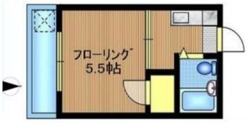 ハイツ南町の間取り画像