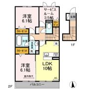 グラン・エノアの間取り画像
