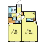 ブランシェ渋谷松見坂WESTの間取り画像