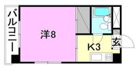 第2パールハイツの間取り画像