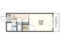 リバーシティ五日市の間取り画像