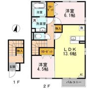 レセーナMの間取り画像