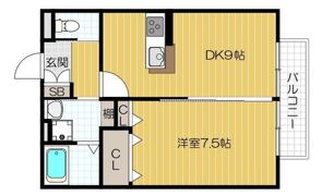 ジャンシアーヌ Ⅱの間取り画像