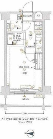 ブランノアール東武練馬の間取り画像