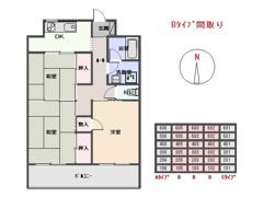 第一八幡台マンションの間取り画像