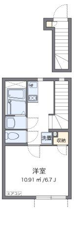 クレイノ葵芳 2号館の間取り画像