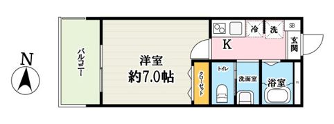 サンフレッシュ吉川の間取り画像