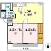 ノーブル清水 C棟の間取り画像