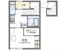 レオパレスソレーユの間取り画像