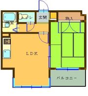 コナビック東伊場の間取り画像