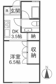 メゾンフローリアの間取り画像