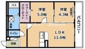 ハートフルマンション神出の間取り画像