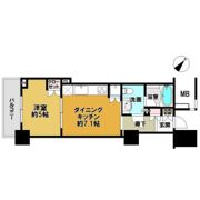 マークフロンタワーの間取り画像