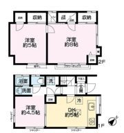 千駄木4丁目貸家の間取り画像