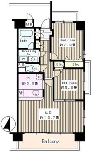 TRIADEの間取り画像