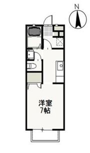 クライン・ブリュッケDの間取り画像