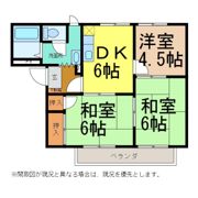 ベルメゾン松本B棟の間取り画像