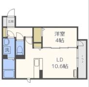 Dーroom麦野 参番館の間取り画像