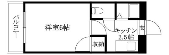 オレンジコート土居田の間取り画像